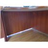 Image 6 : Wooden Office Sectional Desk Set w/ Hutch, Leaf & Chair (Contents Not Included)