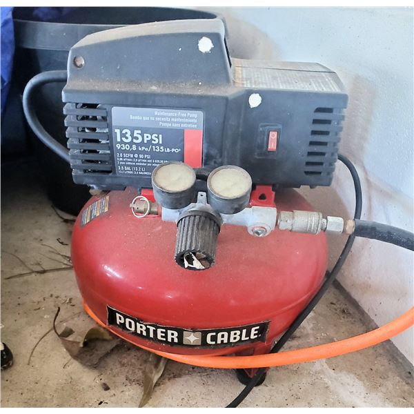 Porter-Cable 350PSI Compressor 3.5 Gal w/ Maintenance Free Pump