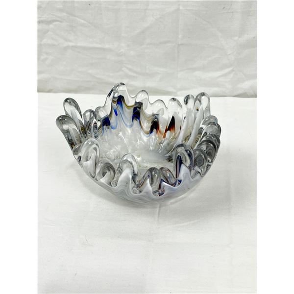 Rovaniemi lasipruukki glass bowl and dish