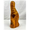 Image 2 : Original Wood Carving Signed by Canadian Artist Clyde Drew