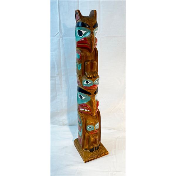 Totem Pole Sculpture