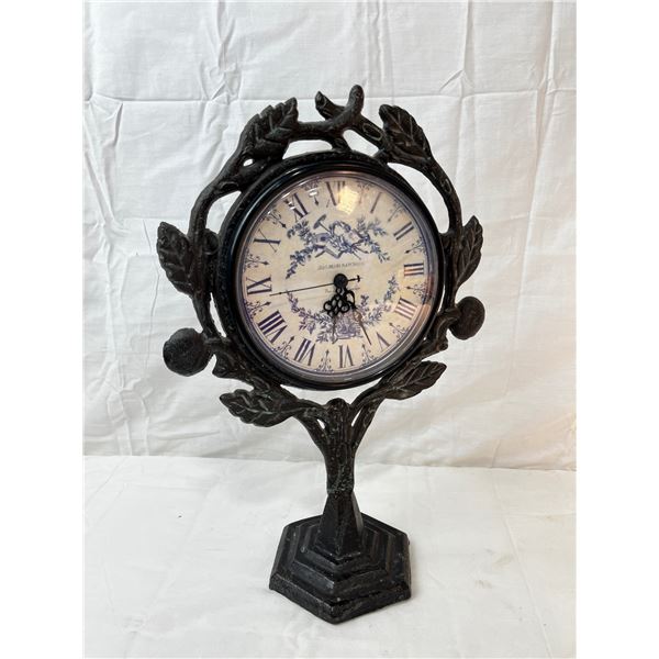 Jean Henri Marchand Metal Table Clock