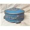 Image 2 : Vintage Style Ceramic Trinket Box - Signed "JR/82"