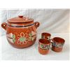 Image 1 : Mexican Bean Pot and Terracotta Mugs