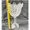 Image 3 : Large Crystal Pedestal Bowl
