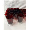 Image 2 : Luminare Cavalier Cristal d' Arques Glasses - Ruby Red
