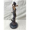 Image 2 : Bronze Blind Justice Law Statue - Signed "Mayer" 48/100