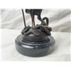 Image 3 : Bronze Blind Justice Law Statue - Signed "Mayer" 48/100