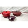 Image 1 : Enameled Pots and Pan