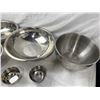 Image 2 : Various Sizes of Metal Mixing Bowls