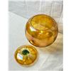 Image 2 : Decorative Glass Pumpkin with Lid