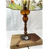 Image 2 : Artistic Lamp with wooden base