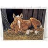 Image 1 : "Hi Grandma" Print by Gail Adams 1996 Print No. 20/50 AP