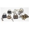 Image 1 : COLLECTION ANTIQUE PADLOCKS AND KEYS