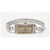Image 1 : SOLID 18K WHITE GOLD ANTIQUE WRIST WATCH