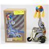 TIN WIND UP ELEPHANT IN BOX