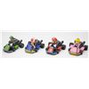 LOT OF NINTENDO KART VEHICLES W FIGURES