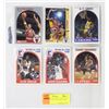 LOT OF VINTAGE NBA STAR CARDS