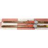 Image 3 : PAIR ANTIQUE WOODEN SKIS FINLAND