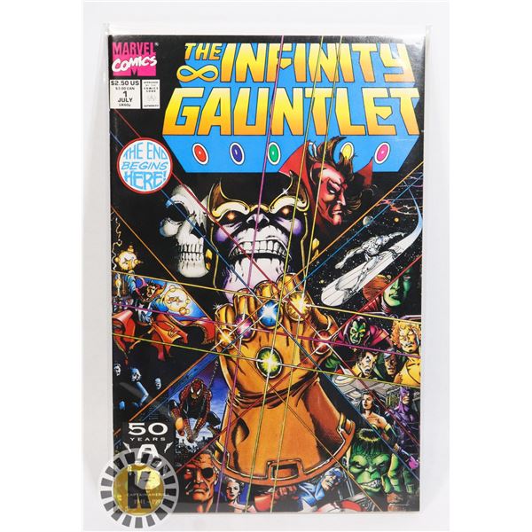MARVEL THE INFINITY GAUNTLET NO. 1