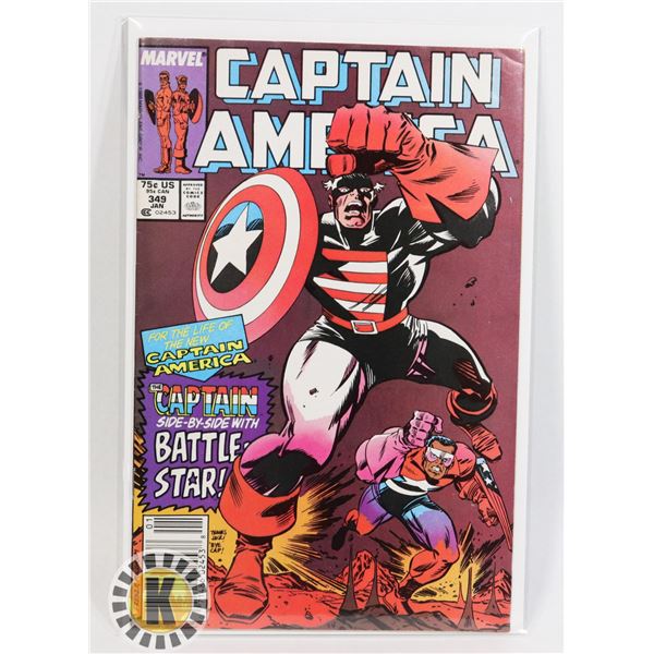 MARVEL CAPTAIN AMERICA NO. 349