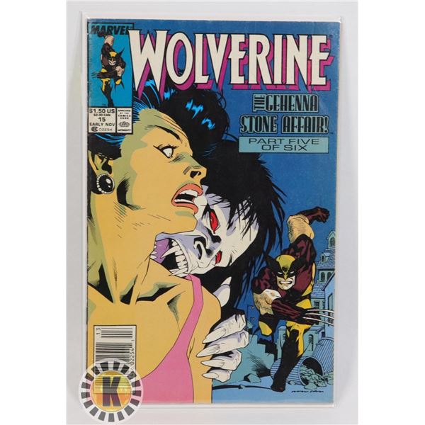 MARVEL WOLVERINE NO. 15