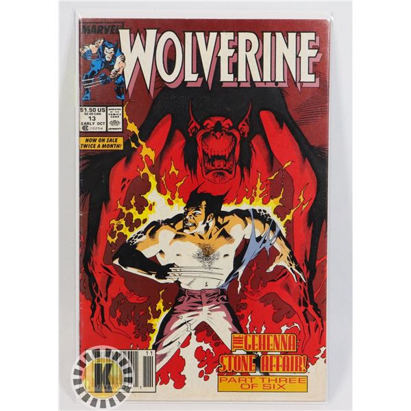 MARVEL WOLVERINE NO. 13