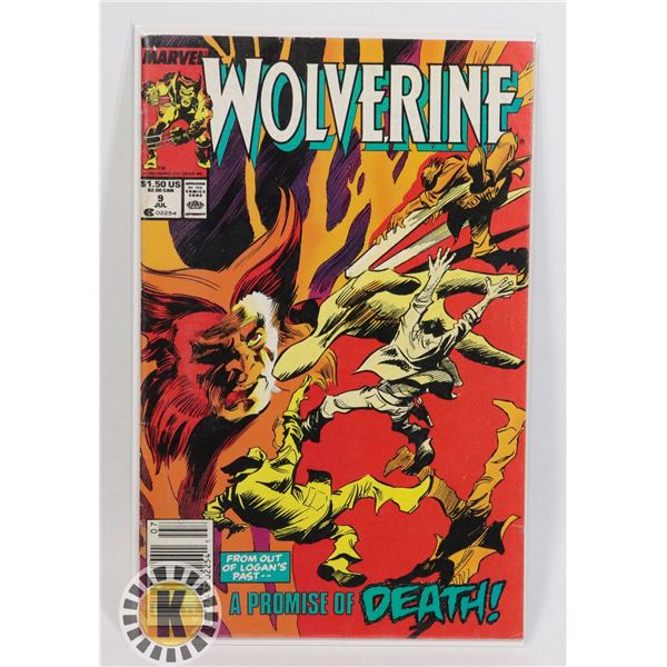 MARVEL WOLVERINE NO. 9