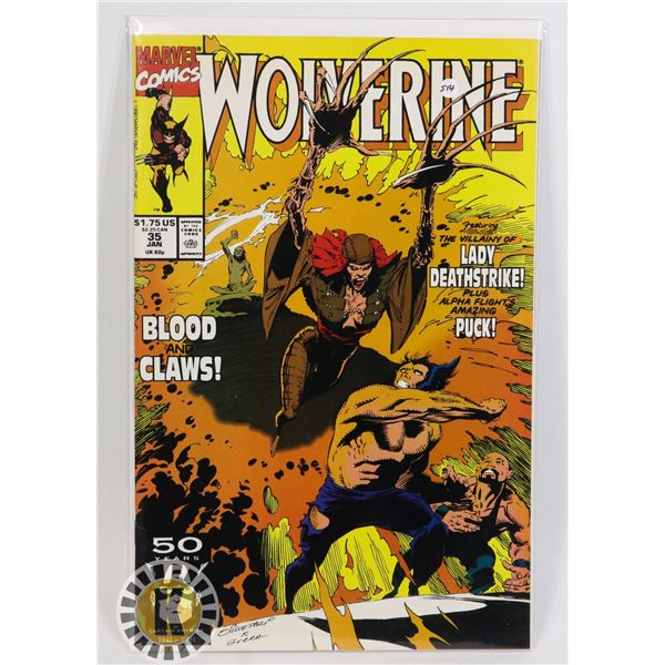 MARVEL WOLVERINE NO. 35