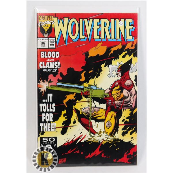 MARVEL WOLVERINE NO. 36