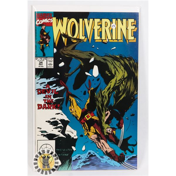 MARVEL WOLVERINE NO. 34