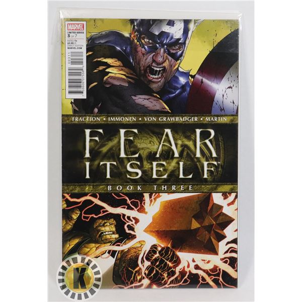 MARVEL FEAR ITSELF BOOK THREE