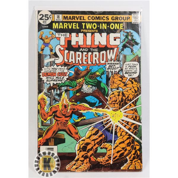 MARVEL THE THING & THE SCARECROW NO. 18