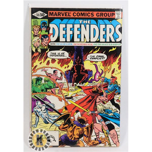 MARVEL THE DEFENDERS NO. 99