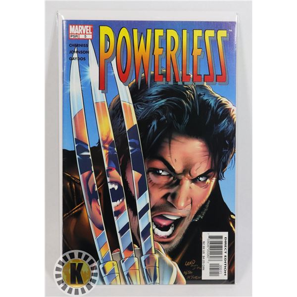 MARVEL POWERLESS NO. 5