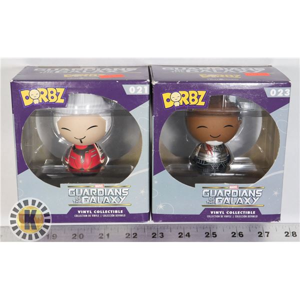 LOT OF 2 GUARDIANS OF THE GALAXY FUNKO COLLECTIBLE