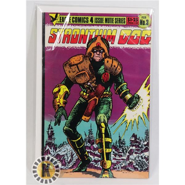 EAGLE COMICS STRONTIUM DOG NO. 3