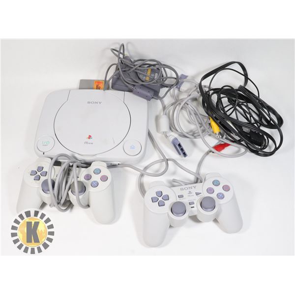 PLAYSTATION 1 INCLUDING MEMORY CARD