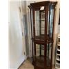 Image 1 : China Cabinet with Light & Mirrored Back Board
