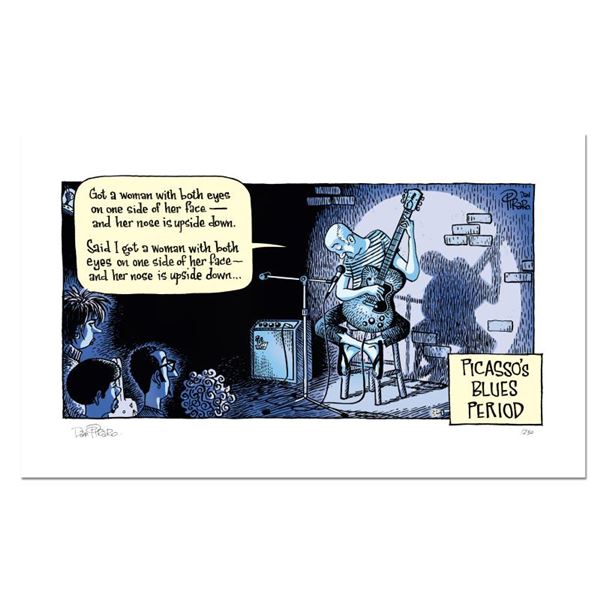 Bizarro "Picasso Blues" Limited Edition Giclee On Paper