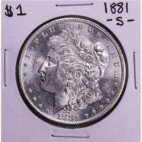 1881-S $1 Morgan Silver Dollar Coin