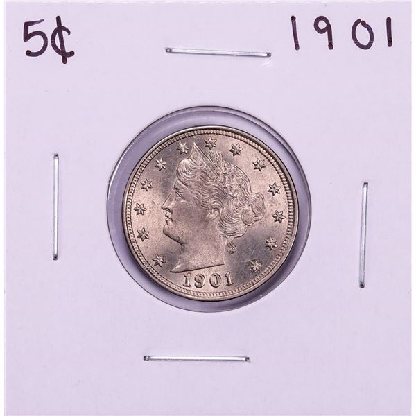 1901 Liberty V Nickel Coin