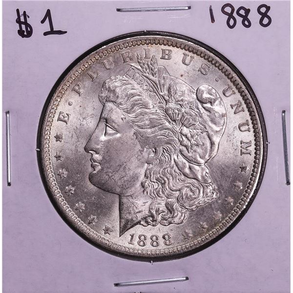 1888 $1 Morgan Silver Dollar Coin