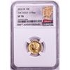 Image 1 : 2016-W Mercury Dime Gold Centennial Commemorative Coin NGC SP70