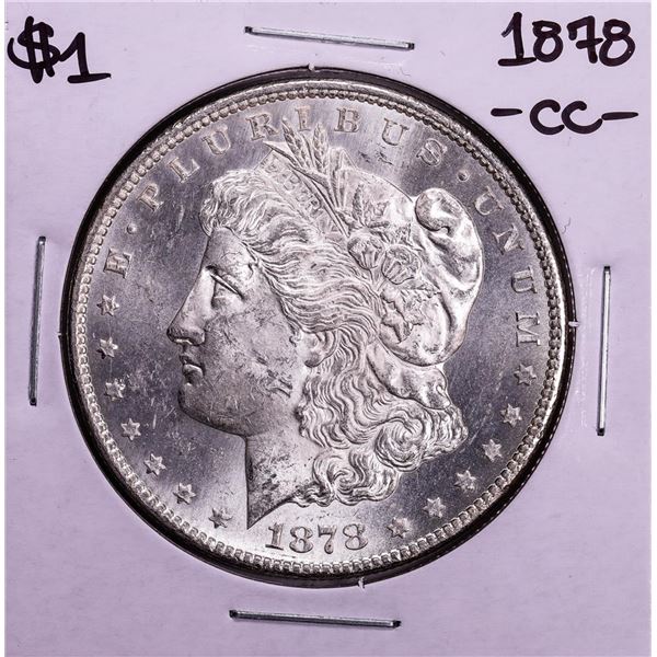 1878-CC $1 Morgan Silver Dollar Coin