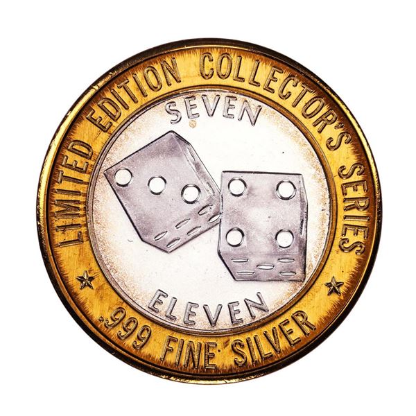 .999 Fine Silver Casino St. Charles Riverfront $10 Limited Edition Gaming Token