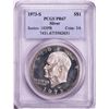 Image 1 : 1973-S $1 Proof Eisenhower Silver Dollar Coin PCGS PR67