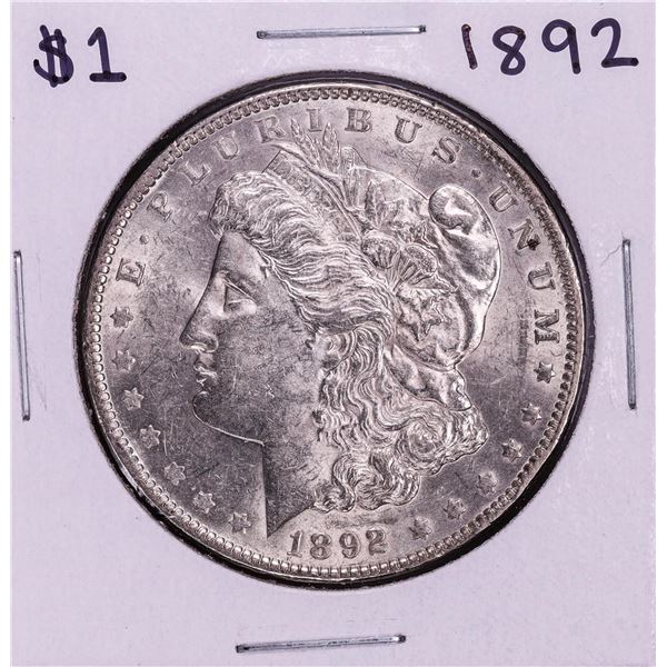 1892 $1 Morgan Silver Dollar Coin