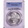 Image 1 : 1885 $1 Morgan Silver Dollar Coin PCGS MS63