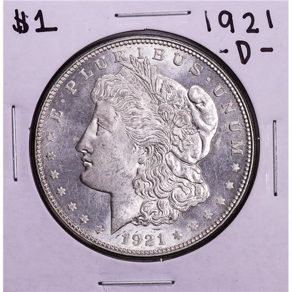 1921-D $1 Morgan Silver Dollar Coin